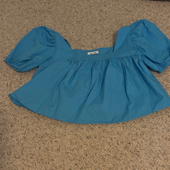 Day + Moon Tops - Blue Women's Blouse